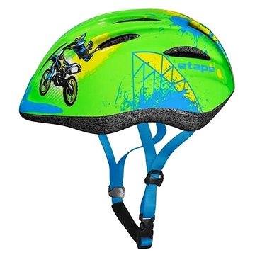 Etape Rebel dětská cyklistická helma zelená S-M (63677)