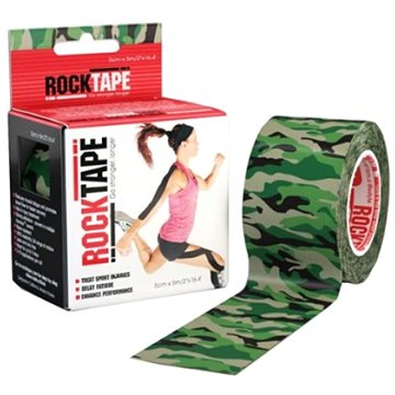 RockTape design kinesiologický tejp maskovaná zelená (3700006216081)