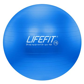 Lifefit anti-burst 75 cm, modrý (4891223119558)