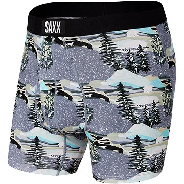 Saxx Ultra Boxer Brief Fly Grey The Hills Are Alive (SPTsaxx0182nad)