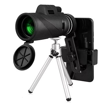 Monokulár turistický dalekohled 40×60 se stativem na telefon Genetic-Optic (5903849423663)