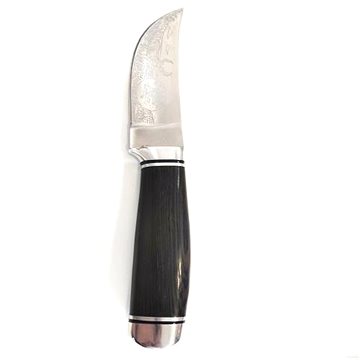 Outdoorový nůž se zdobenou čepelí, 23 cm (T-1035)