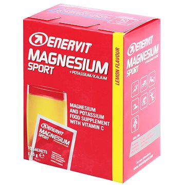 Enervit Magnesium Sport (10x 15 g) citrón (8007640980398)