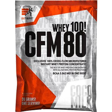 Extrifit CFM Instant Whey 80, 30g, coco milk (8594181602990)