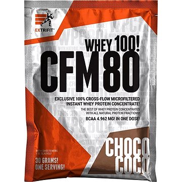Extrifit CFM Instant Whey 80, 30g, choco coco (8590040120148)