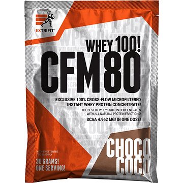 Extrifit CFM Instant Whey 80, 20x30g, choco coco (8590110120146)