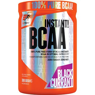 Extrifit BCAA Instant 300 g black currant (8594181600217)