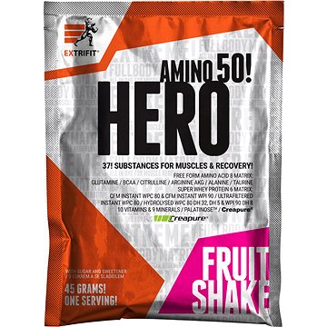 Extrifit Hero 45 g fruit shake (8594181602433)