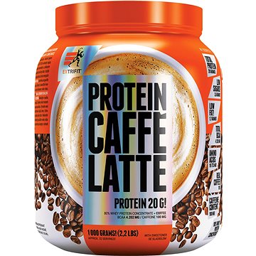 Extrifit Protein Caffe Latte, 1000g, káva (8594181604413)
