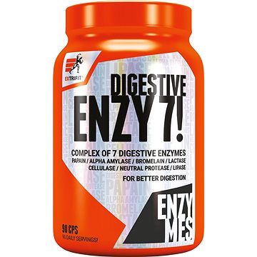 Extrifit Enzy 7! Digestive Enzymes 90 kapslí (8594181606394)