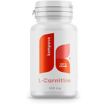 Kompava L-Carnitine 500 mg, 60 kapslí (8586011210222)