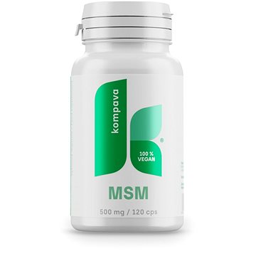Kompava MSM, 500 mg, 120 kapslí (8586011210710)
