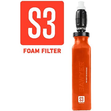 SAWYER Vodní cestovní filtr S3 Foam Filter (050716043204)