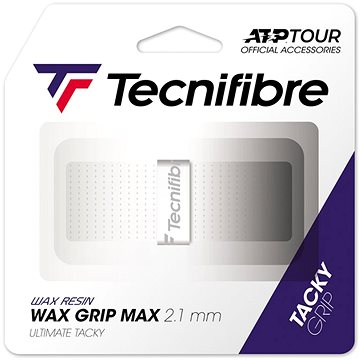 Tecnifibre Wax Grip Max bílá (3490150184045)