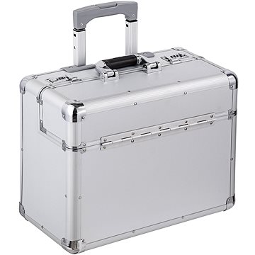 Pilotní kufr hliníkový 47 × 39 × 25 cm (401231)