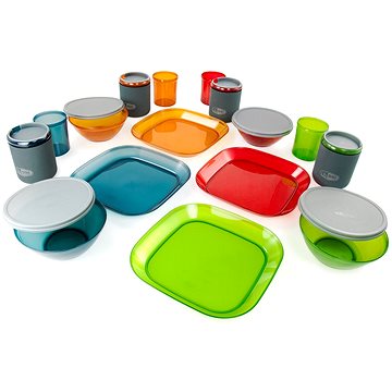 GSI Outdoors Infinity 4 Person Deluxe Tableset Multicolor (090497754005)