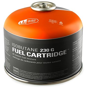 GSI Outdoors Isobutane Fuel Cartridge 230 g (090497560224)