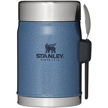 Stanley termoska jídelní 400ml se lžící/vidličkou Hammertone Lake modrá (10-09382-081)