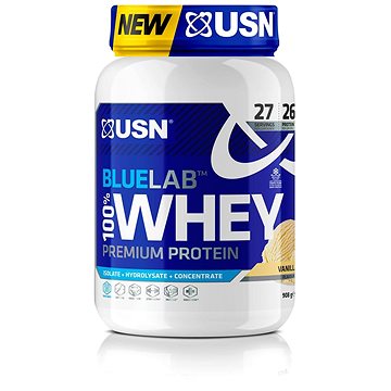 USN BlueLab 100% Whey Premium Protein, 2000g, vanilka (6009544910732)