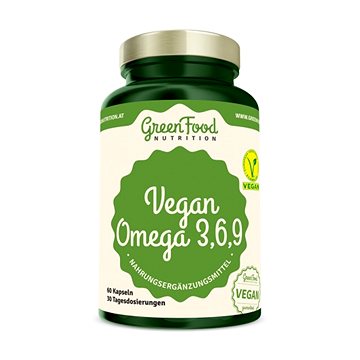 GreenFood Nutrition Vegan Omega 3,6,9 60cps (8594193924233)