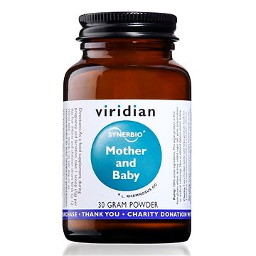 Viridian Synerbio Mother and Baby 30g (Probiotika pro maminky a děti) (5060003594215)