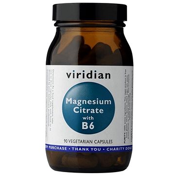 Viridian Magnesium Citrate with Vitamin B6 90 kapslí (4612876)