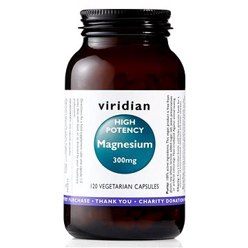 Viridian High Potency Magnesium 300mg 120 kapslí (4613023)