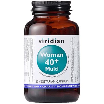 Viridian 40+ Woman Multivitamin 60 kapslí (5060003591092)