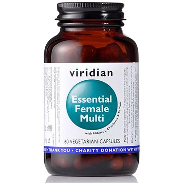 Viridian Essential Female Multi 60 kapslí (5060003590064)