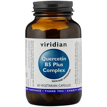 Viridian Quercetin B5 Plus Complex 60 kapslí (4613056)