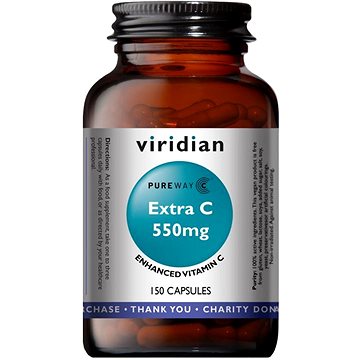 Viridian Extra C 550mg 150 kapslí (5060003592174)