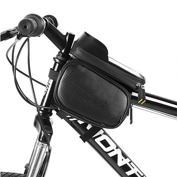 MG Bicycle Front cyklistická taška s pouzdrem na mobil 6,5 l, černá (WOZ00639)