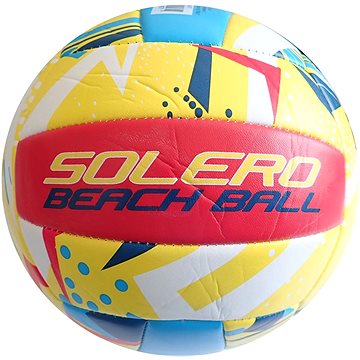 K6 Míč Beach volley Solero žlutý (04-K6-ZL)