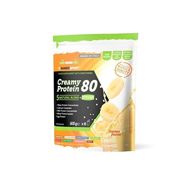 Namedsport Creamy Protein 80 Banana - 500G, Proteinový Nápoj (1FO-POW-CR-05)