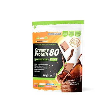 Namedsport Creamy Protein 80 Exquisite Chocolate - 500G, Proteinový Nápoj (1FO-POW-CR-04)