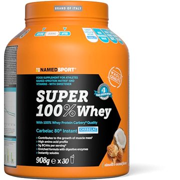 Namedsport Super 100% Whey Coconut Almond - 908G, Proteinový Nápoj (1FO-POW-S100-1-03)