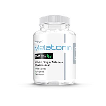 Zerex Melatonin 1 mg, 60 kapslí (8588007981802)