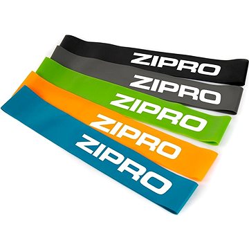 Značka ZIPRO - Resistance bands for exercises (sada of 5 pcs.)