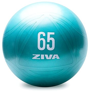 ZIVA gymnastický míč 65 cm, tyrkysový (EPS-CFYB-0056-TQ)