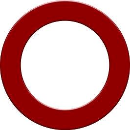 Designa Surround - kruh kolem terče - Red (287614)