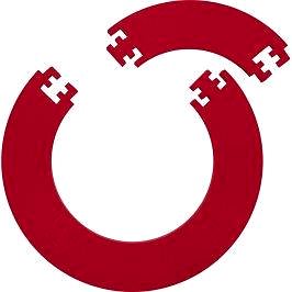 Designa Surround - kruh kolem terče - Jigsaw - Red (294037)