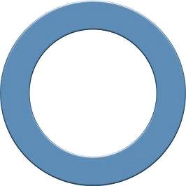 Designa Surround - kruh kolem terče - Sky Blue (294546)