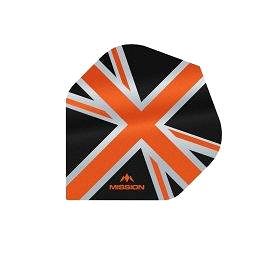 Mission Letky Alliance Union Jack - Black / Orange F3084 (289291)