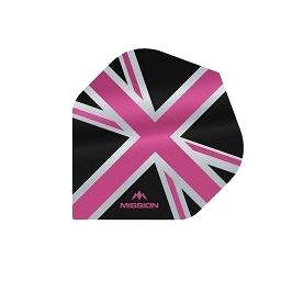 Mission Letky Alliance Union Jack - Black / Pink F3086 (289294)