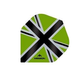 Mission Letky Alliance-X Union Jack - Green / Black F3107 (289314)