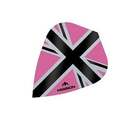 Mission Letky Alliance-X Union Jack - Pink / Black F3117 (289324)