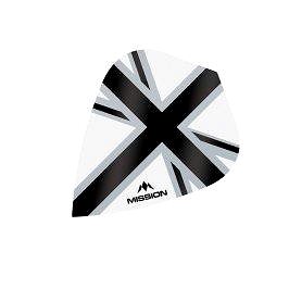 Mission Letky Alliance-X Union Jack - White / Black F3118 (289325)