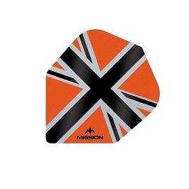 Mission Letky Alliance-X Union Jack No6 - Orange / Black F3122 (289329)