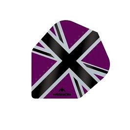 Mission Letky Alliance-X Union Jack No6 - Purple / Black F3123 (289330)