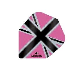 Mission Letky Alliance-X Union Jack No6 - Pink / Black F3124 (289331)